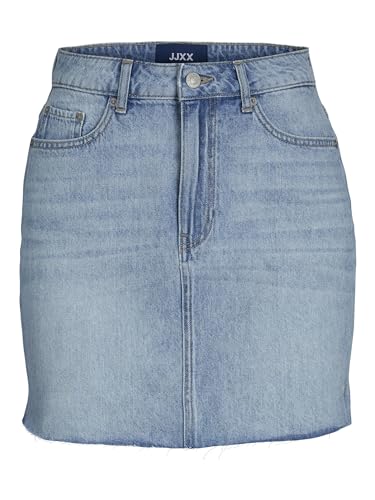 JJXX Women's JXAURA RH Skirt RA SN Rock, Light Blue Denim/Detail:RA003, XS von JJXX