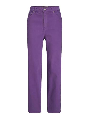 JJXX Damen JXLISBON MOM HW Jeans AKM SN Jeanshose, Royal Lilac, 31W / 32L von JJXX