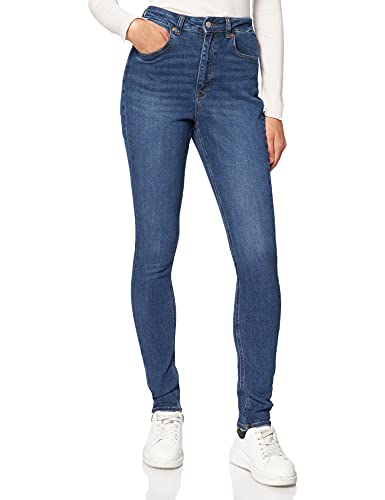 JACK & JONES Damen Jjxx Jxvienna Skinny Hw Am1002 Noos Jeans, Dark Blue Denim, M / 34L von JJXX