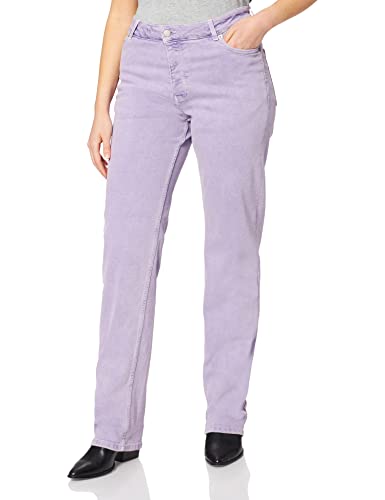 JACK & JONES Damen JJXX JXSEOUL STRAIGHT MW JEANS AKM NOOS Jeans, Violet Tulip, 26/30 von JACK & JONES