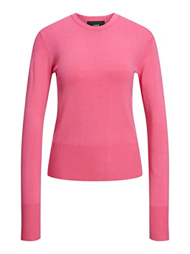 JJXX Women's JXLARA LS Soft Crew Neck Knit NOOS Pullover, Carmine Rose, L von JJXX