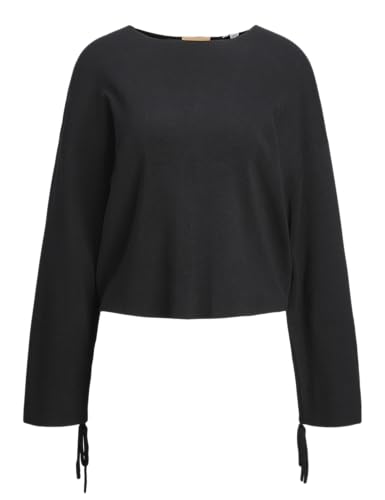 JJXX Damen Jxdahlia Crew Neck Knit Strickpullover, Black, XS von JJXX
