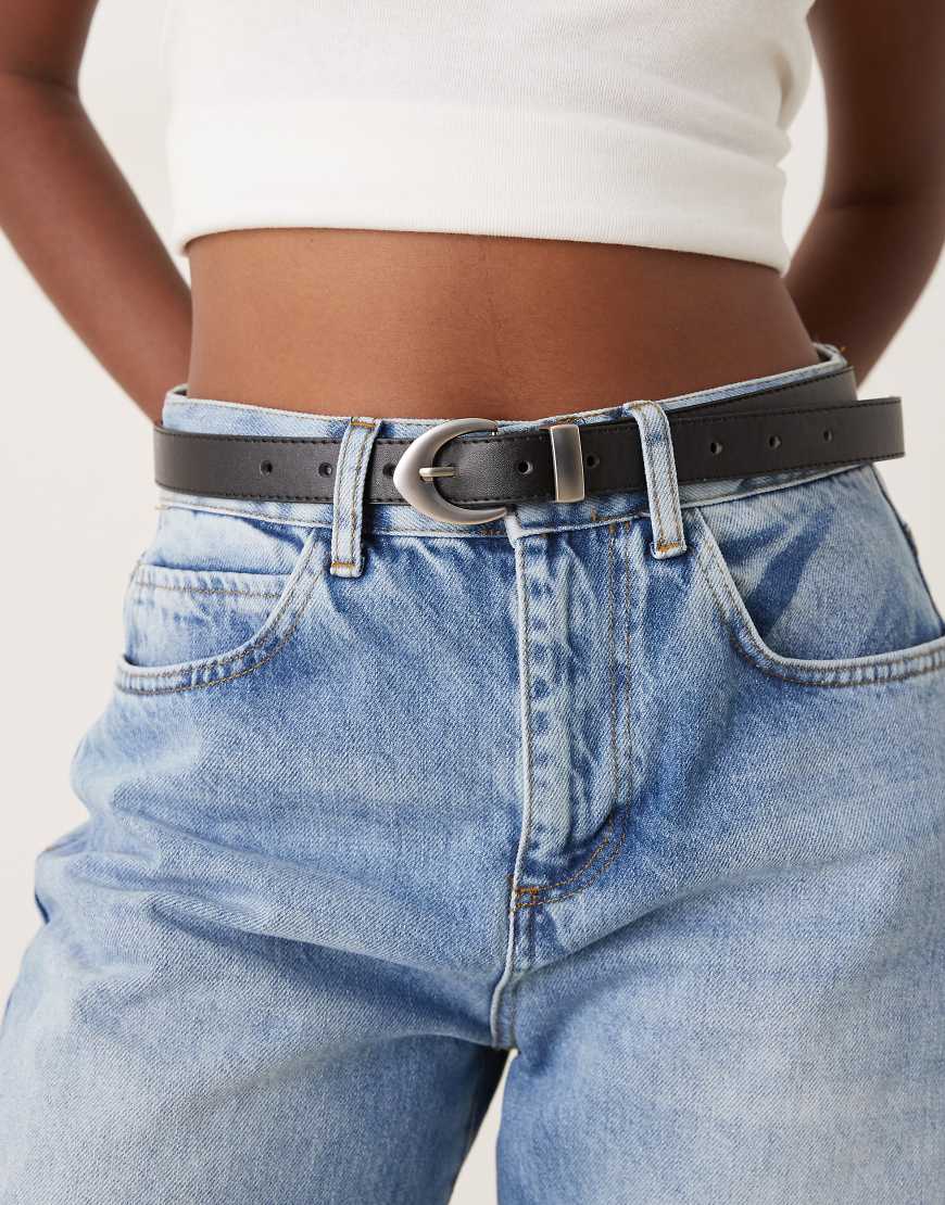 JJXX - Gürtel in Schwarz mit Schnalle von JJXX