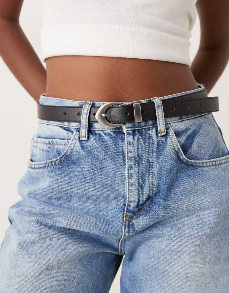 JJXX - Gürtel in Schwarz mit Schnalle von JJXX