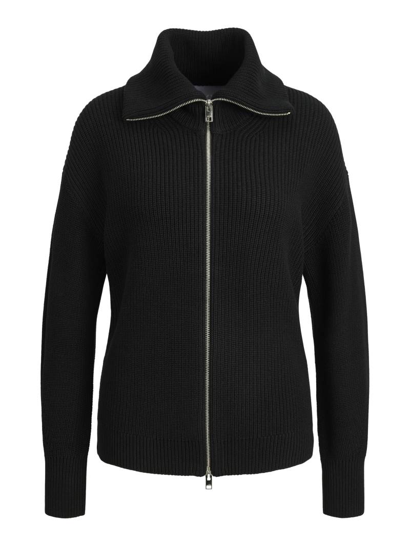 JJXX - JXADELINE TWIST ZIP CARDIGAN KNIT black - Gr. - S von JJXX