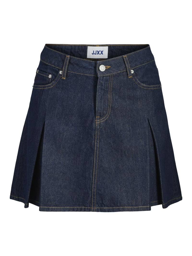 JJXX - JXALORA MW PLEATED SKIRT DNM dark blue denim - Gr. - XS von JJXX