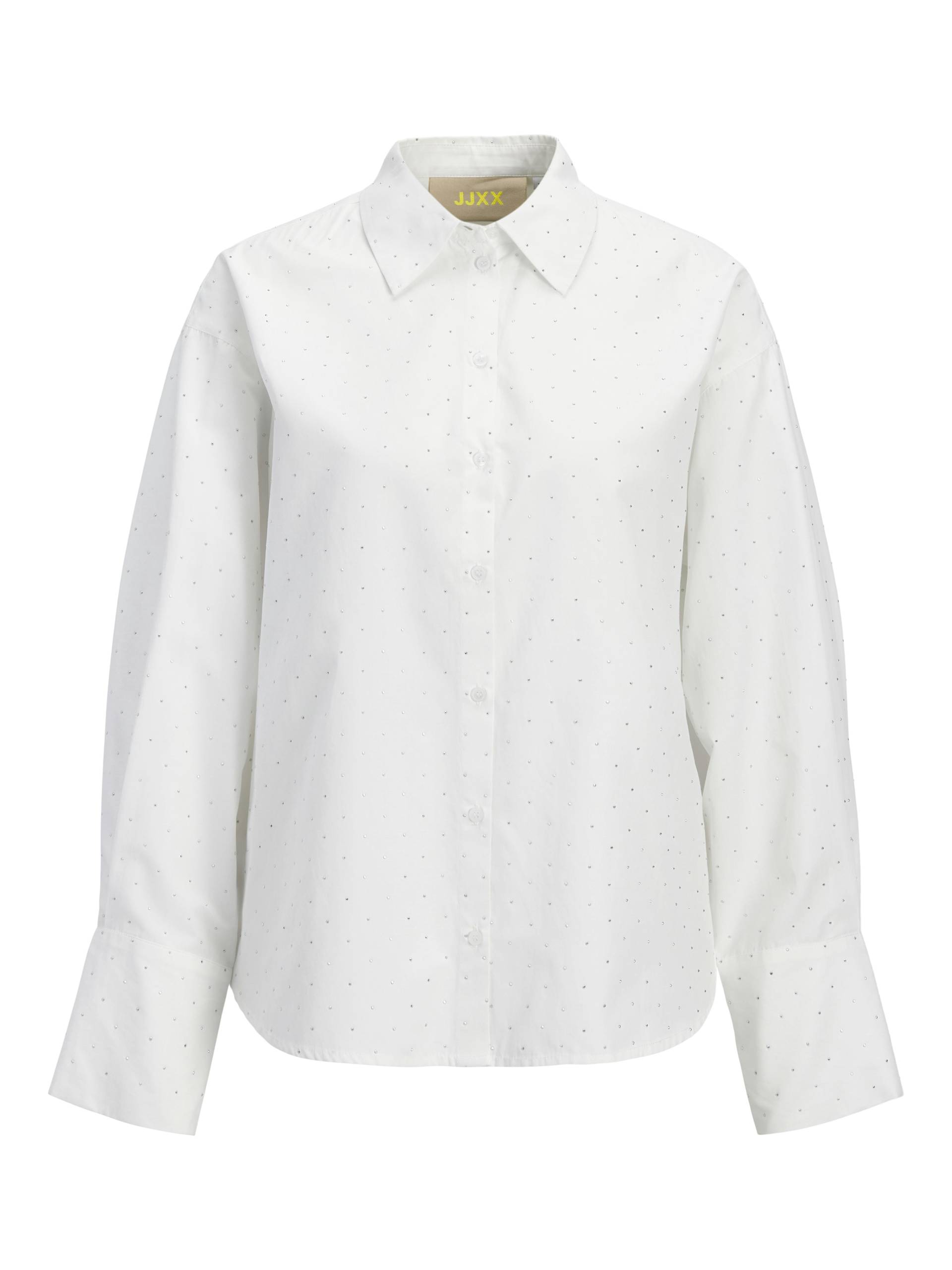 JJXX - JXBELLA RLX SHINE LS SHIRT WVN blanc de blanc - Gr. - M von JJXX