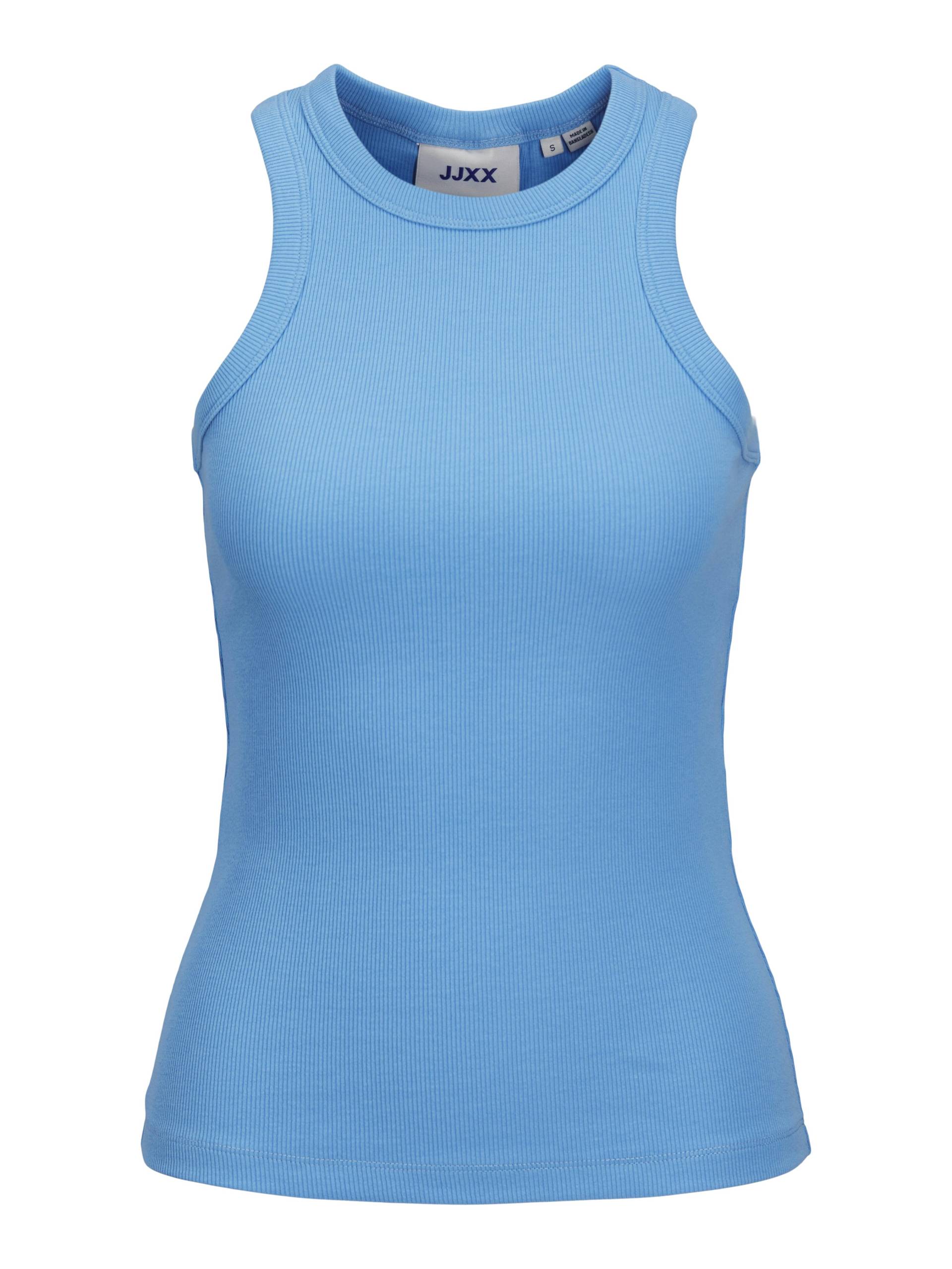 JJXX - JXFOREST STR SL RIB TOP JRS NOOS little boy blue - Gr. - S von JJXX