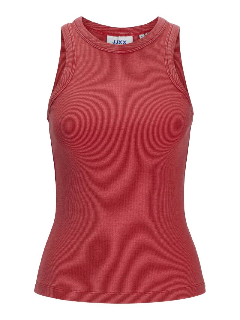 JJXX - JXFOREST STR SL WASH RIB TOP JRS SN racing red - Gr. - M von JJXX