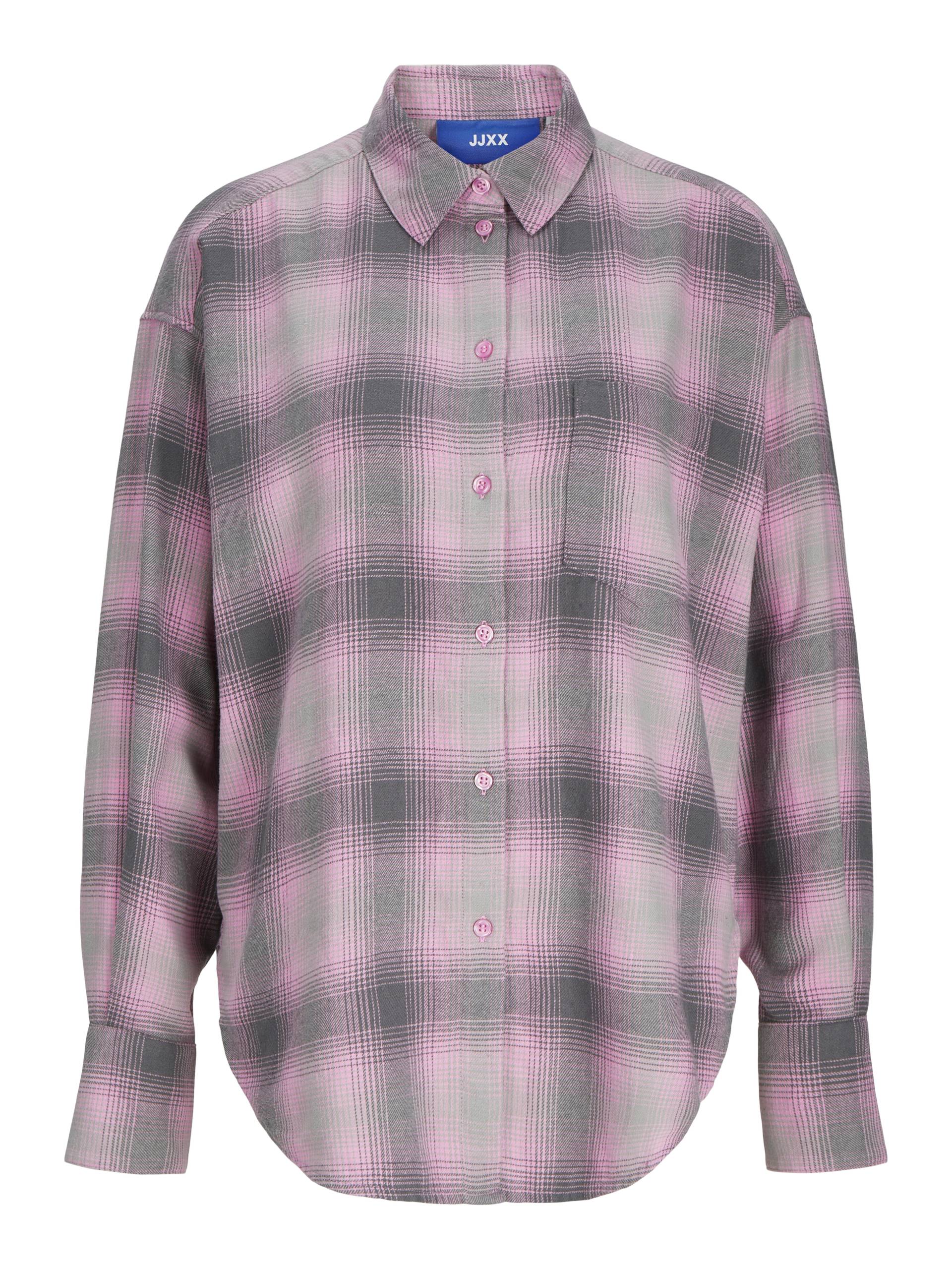 JJXX - JXJAMIE FLANNEL LS SHIRT WVN SN moonlite mauve - Gr. - XS von JJXX