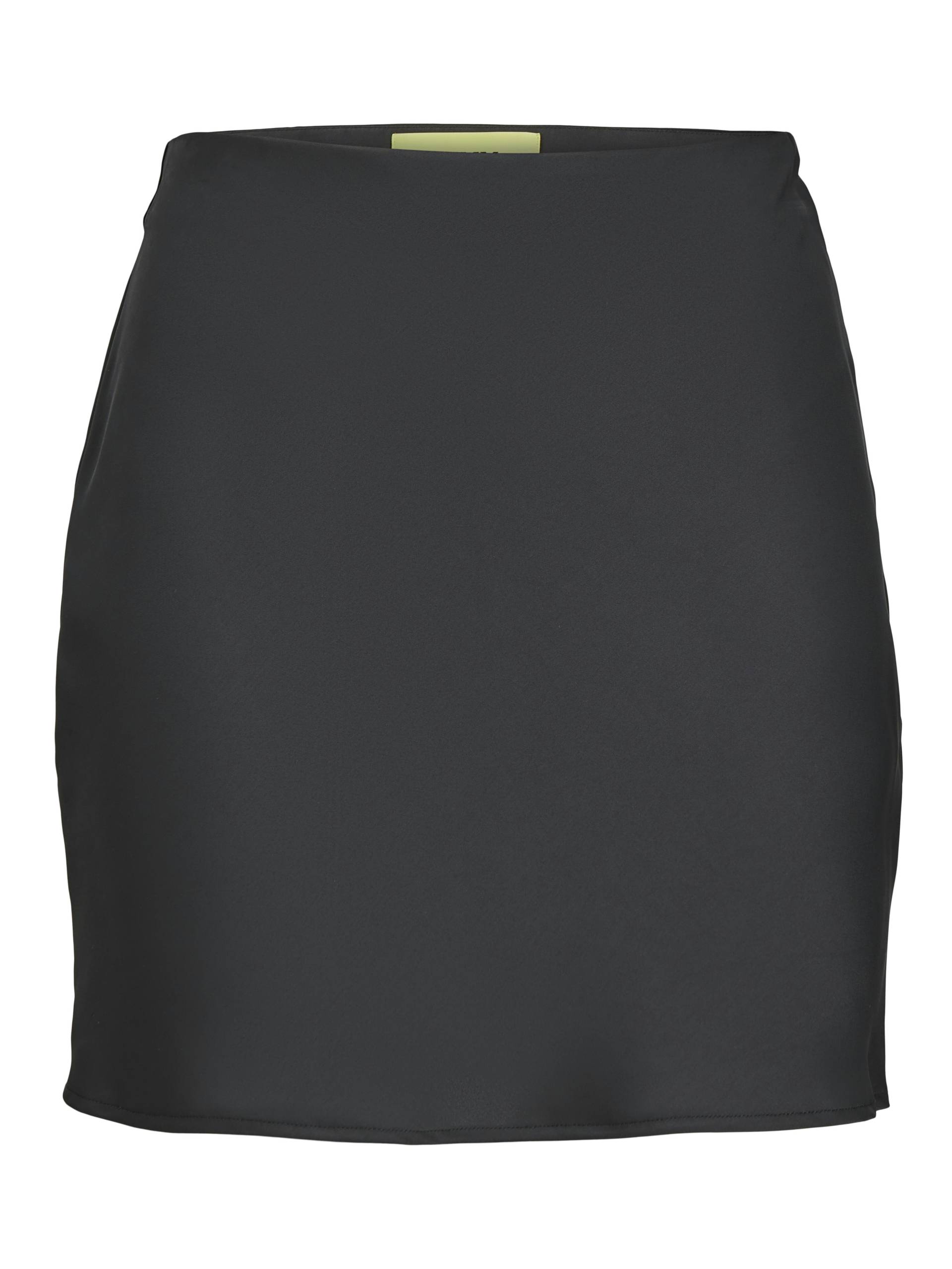 JJXX - JXKIMMIE HW SATIN SHORT SKIRT WVN black - Gr. - S von JJXX