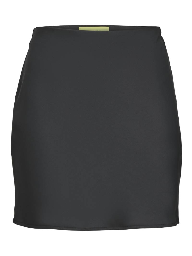 JJXX - JXKIMMIE HW SATIN SHORT SKIRT WVN black - Gr. - S von JJXX
