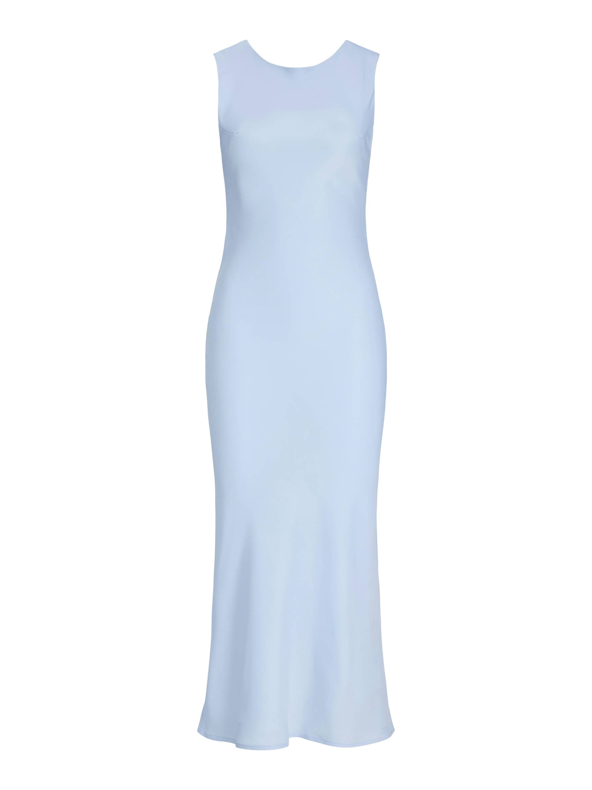 JJXX - JXROSIE SATIN OPEN BACK SL DRESS WVN skyway - Gr. - M von JJXX