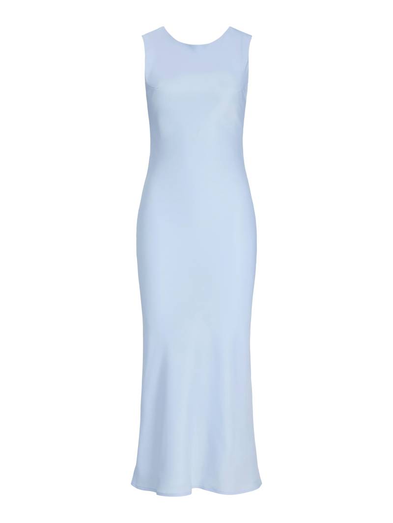 JJXX - JXROSIE SATIN OPEN BACK SL DRESS WVN skyway - Gr. - XS von JJXX