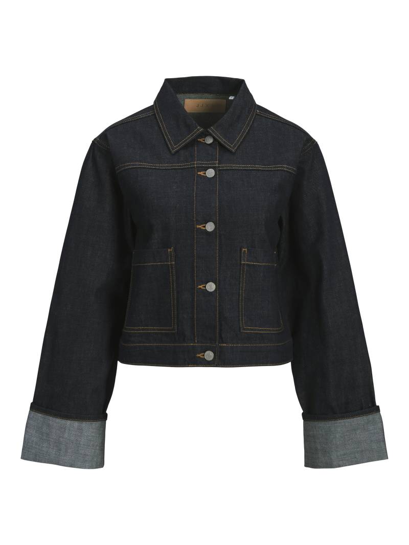 JJXX - JXVEGA DENIM JACKET FOLD UP R269 DNM SN dark blue denim - Gr. - S von JJXX