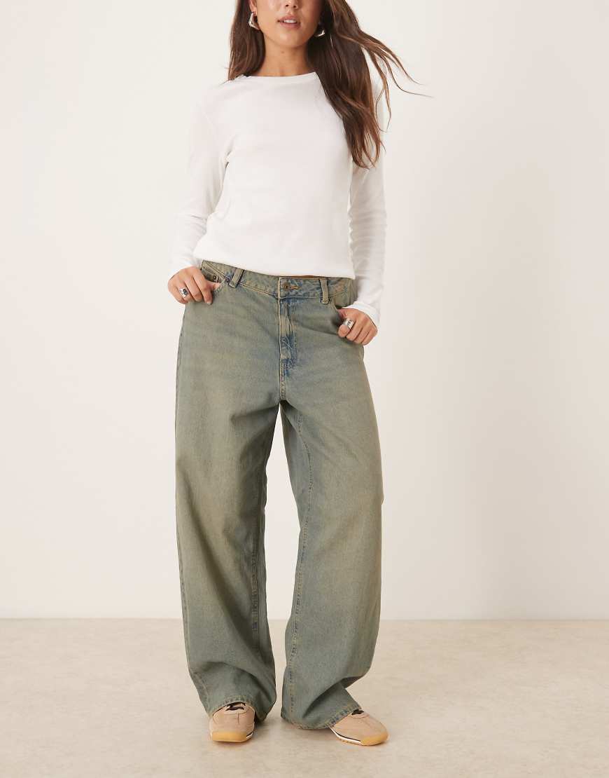JJXX - Kyoto - Weite Jeans in Mittelblau von JJXX