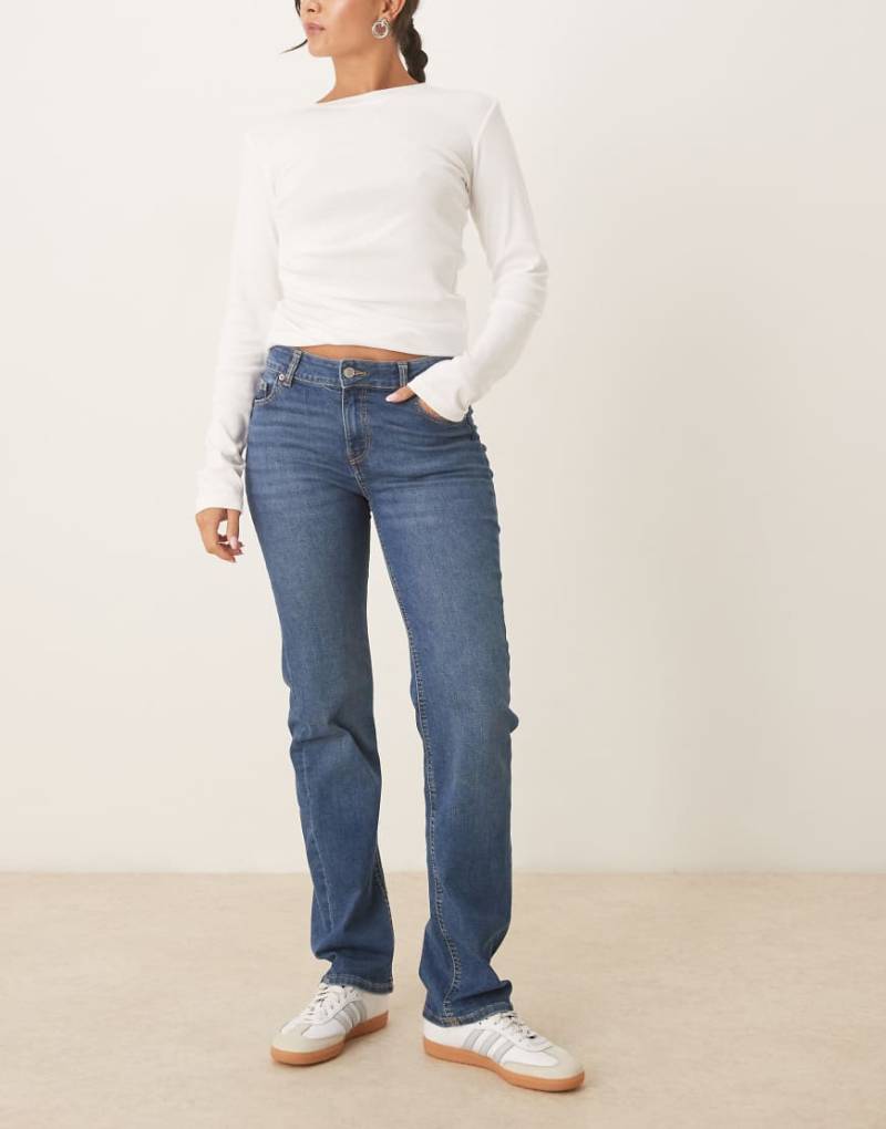 JJXX - Nice - Jeans in Mittelblau mit schmalem, geradem Schnitt von JJXX