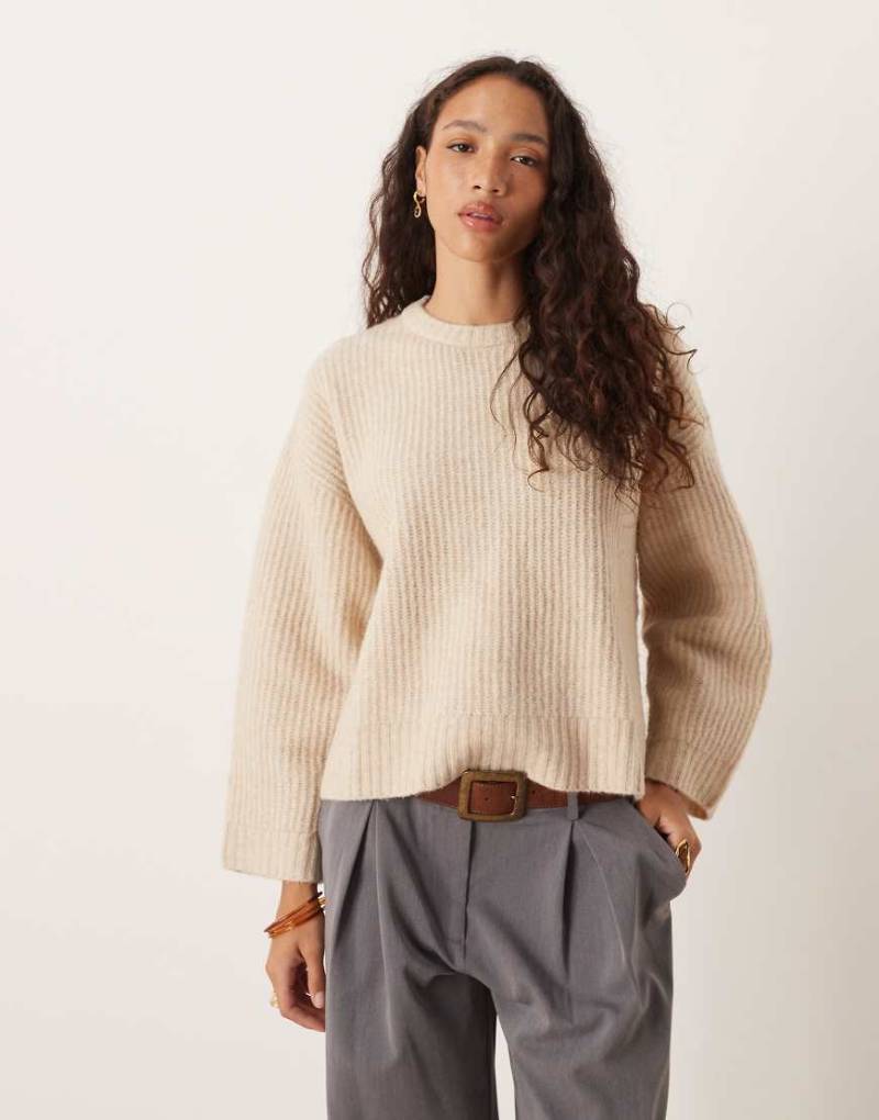 JJXX - Oversize-Pullover in Cremeweiß von JJXX