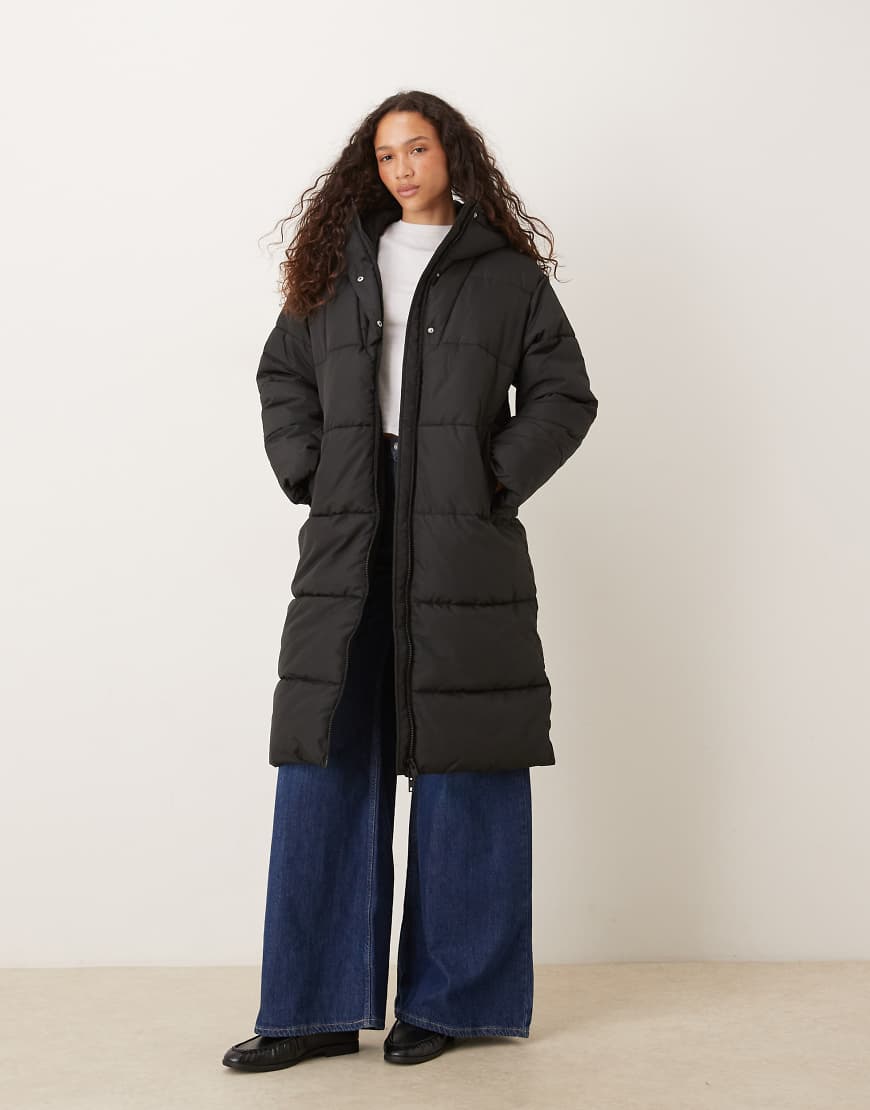 JJXX - Pufferjacke in Schwarz mit Kapuze von JJXX