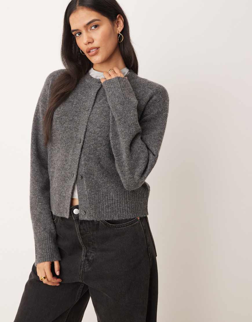 JJXX - Strickjacke in Dunkelgrau von JJXX