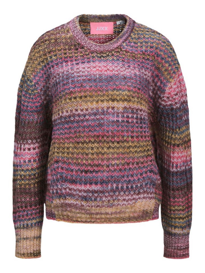 JJXX Strickpullover JXSIMONE SPACE DYE CREW NECK KNIT S von JJXX