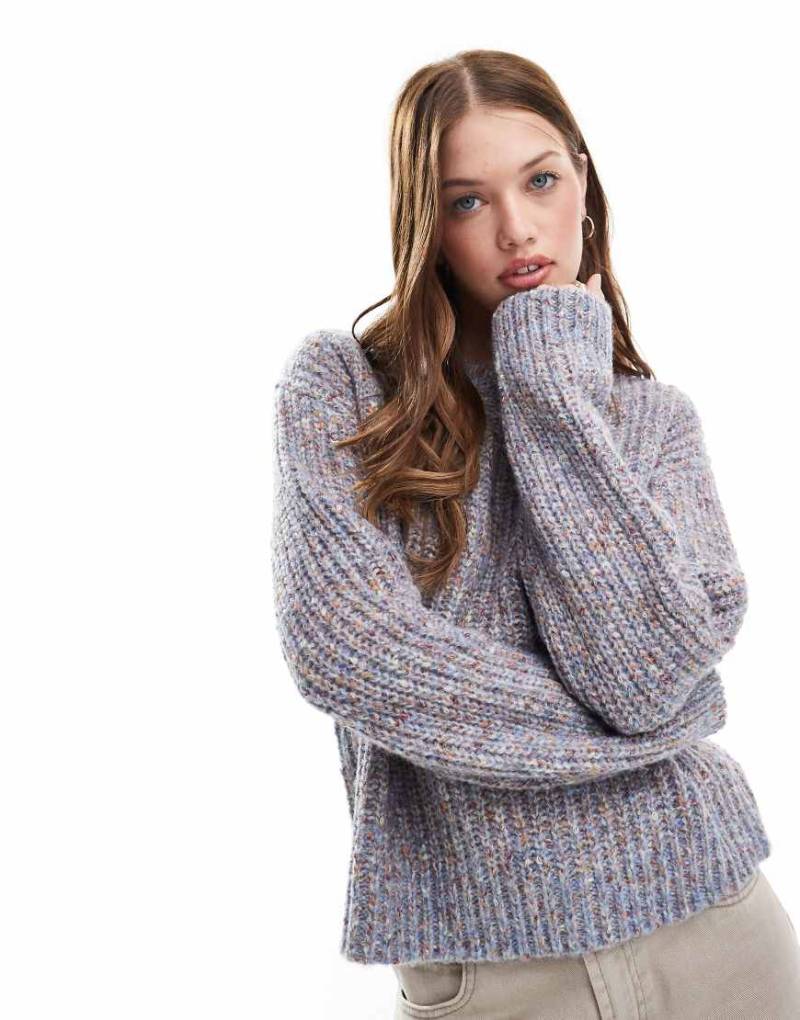 JJXX - Strukturierter Strickpullover mit Blau-Bunt von JJXX