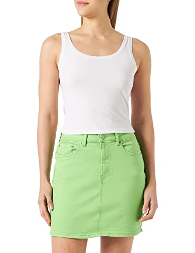 JJXX Women's JXHAZEL Skirt AKM Color LN Rock, Green Flash, L von JACK & JONES