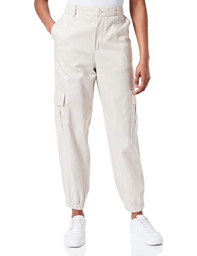 JJXX Women's JXHOLLY RLX Cargo HW NOOS Pants, Moonbeam, M/32 von JJXX