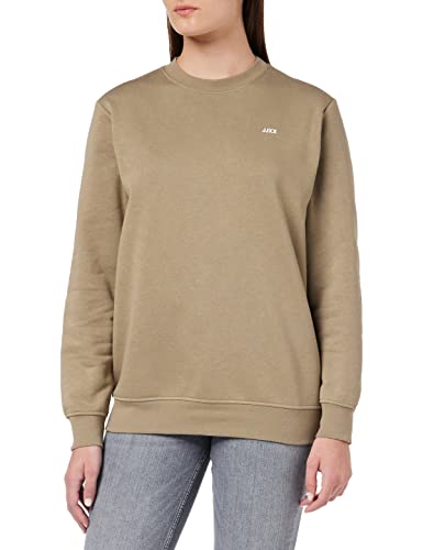 JJXX Womens JXABBIE LS REL Every Brush Crew NOOS Sweatshirt, Brindle/Print:White Logo, XS von JJXX