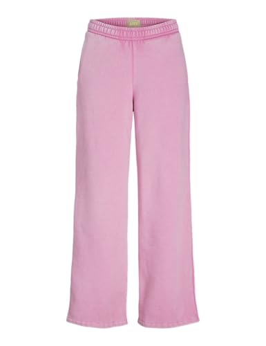 Jack & Jones Damen Jxelizabeth Straight Mw Sweat Pants SWT Jogginghose, Moonlite Mauve/Detail:Acid Wash, L EU von JJXX