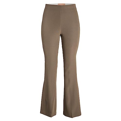 Jack & Jones Damen Jxmynte Slim Flared Hw Pant PNT Noos Hose, Morel, XS Jack & Jones Damen Jxmynte Slim Flared Hw Pant PNT Noos Hose, Morel, XS von JJXX