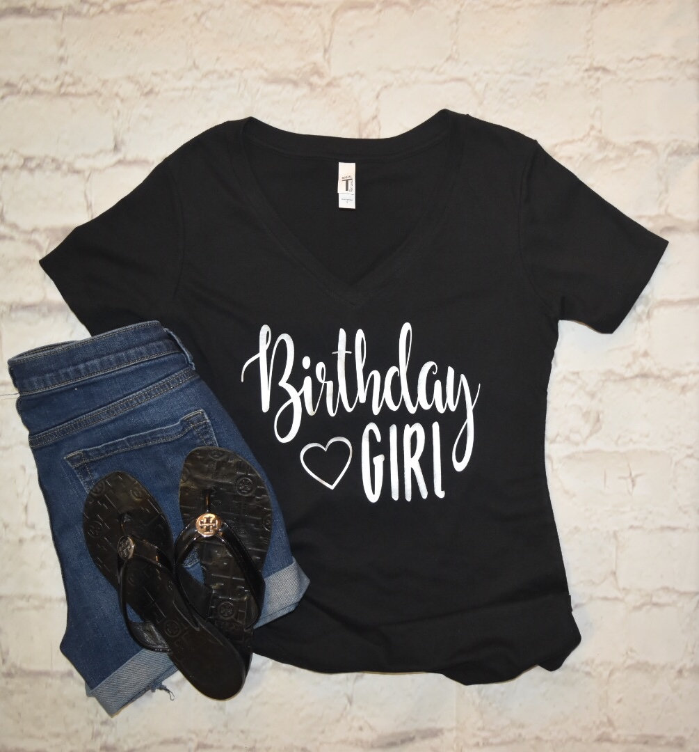 Geburtstag-Mädchen-T-stück Geburtstag-Mädchen-T-stück von JJtwindesigns