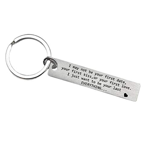 JK Home Schlüsselanhänger mit Aufschrift "I May Not Be Your First Date" von JK Home