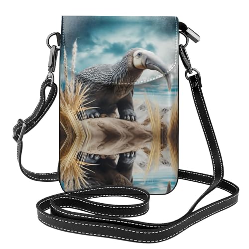 JKDGOJ Anteater Prints Crossbody-Tasche, Handytasche, kleine Damenbrieftasche, ein praktisches Geschenk zum Ausgehen, Trainieren und Einkaufen von JKDGOJ