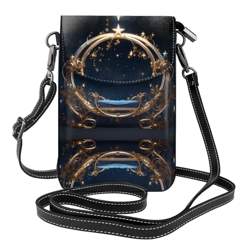 JKDGOJ Fine Bed Prints Crossbody-Tasche, Handytasche, kleine Damengeldbörse, ein praktisches Geschenk zum Ausgehen, Trainieren und Einkaufen von JKDGOJ