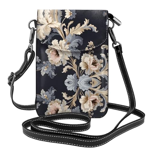 JKDGOJ Flaches Muster Prints Crossbody Tasche, Handytasche, kleine Damengeldbörse, ein praktisches Geschenk geeignet zum Ausgehen, Trainieren und Einkaufen von JKDGOJ