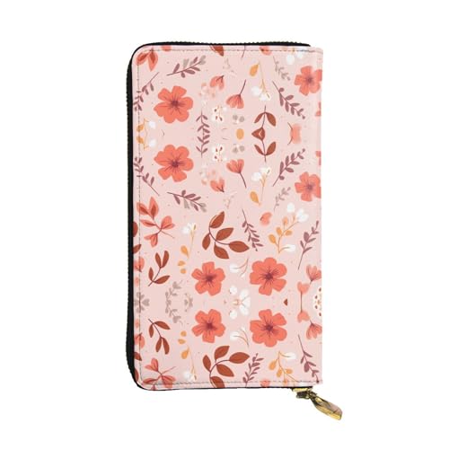 JKDGOJ Kleine Geldbörse aus Leder für Damen, mit großem Fassungsvermögen, Kreditkartenfach mit Reißverschluss von JKDGOJ