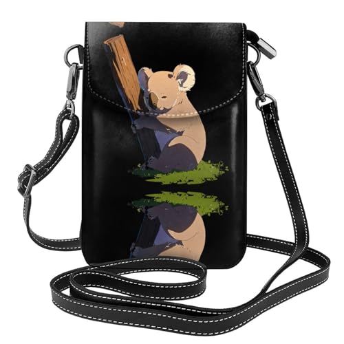 JKDGOJ Koala in the Sun Prints Crossbody Bag Handytasche Damen Kleine Geldbörse Ein praktisches Geschenk geeignet zum Ausgehen, Trainieren und Einkaufen von JKDGOJ