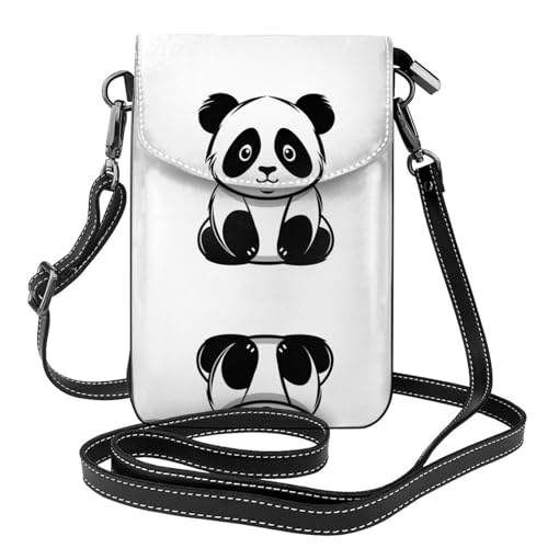 JKDGOJ Sketch of a Panda Prints Crossbody Bag Handytasche Damen Kleine Geldbörse Ein praktisches Geschenk geeignet zum Ausgehen, Trainieren und Einkaufen von JKDGOJ
