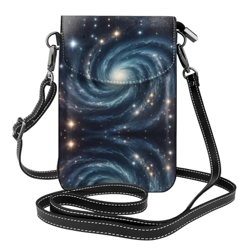 JKDGOJ Starry Night Swirl Prints Crossbody Bag Handytasche Damen Kleine Geldbörse Ein praktisches Geschenk geeignet zum Ausgehen, Trainieren und Einkaufen von JKDGOJ