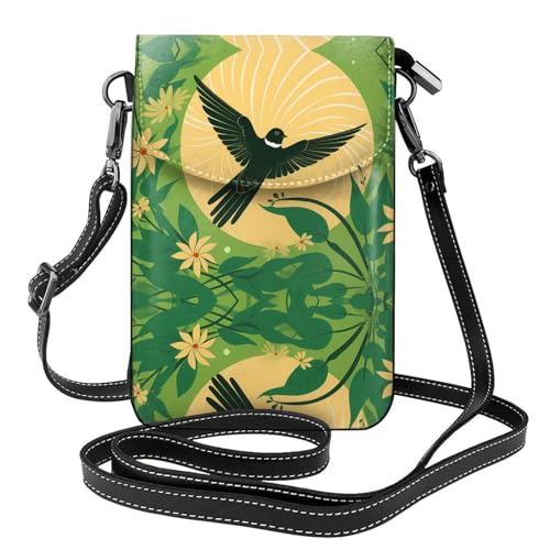 JKDGOJ The Flying Bird Prints Crossbody Bag Mobile Phone Bag Women Small Wallet A Practical Gift Suitable for going out, exercising, and shopping von JKDGOJ