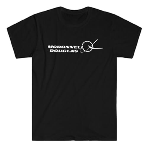 Mcdonnell Douglas Aerospace Logo BlackT-Shirt Mcdonnell Douglas Aerospace Logo BlackT-Shirt von JKHGFD
