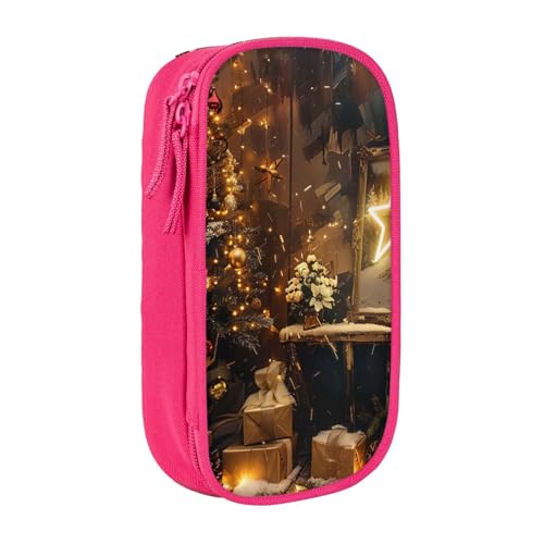 JKLQWC Federmäppchen mit Aufschrift "Merry Christmas and Happy New Year", niedliches Stiftetui, große Stifttasche, tragbare Aufbewahrungsbox, Organizer für Büro, Schule, Teenager, Mädchen, Jungen, JKLQWC Federmäppchen mit Aufschrift "Merry Christmas and Happy New Year", niedliches Stiftetui, große Stifttasche, tragbare Aufbewahrungsbox, Organizer für Büro, Schule, Teenager, Mädchen, Jungen, von JKLQWC