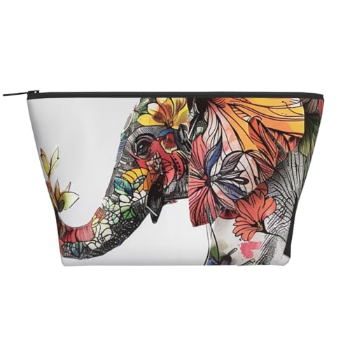 Firework American Flag 4. Juli Prints Trapez-Make-up-Tasche, Reise-Kosmetik-Organizer mit Schaumstoffpolsterung für Fitnessstudio, Büro und Wochenendausflüge, elefant, Einheitsgröße, Kosmetiktasche Firework American Flag 4. Juli Prints Trapez-Make-up-Tasche, Reise-Kosmetik-Organizer mit Schaumstoffpolsterung für Fitnessstudio, Büro und Wochenendausflüge, elefant, Einheitsgröße, Kosmetiktasche von JKSEEPYN