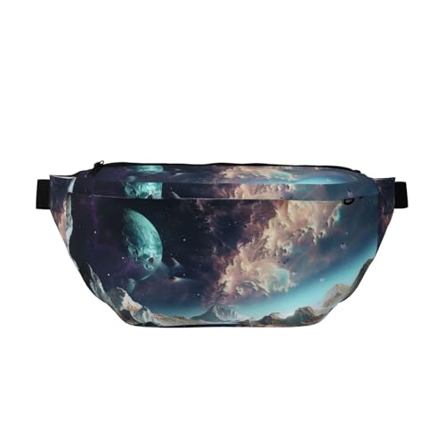 Lemon and Flower Printed Running Waist Bag for Men Women Belt Bag Fanny Packs Chest Bags Travel Hiking Daypack, Graphics Universe Space, Einheitsgröße Lemon and Flower Printed Running Waist Bag for Men Women Belt Bag Fanny Packs Chest Bags Travel Hiking Daypack, Graphics Universe Space, Einheitsgröße von JKSEEPYN