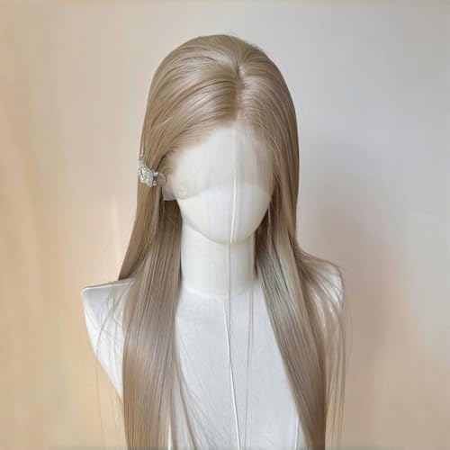 30 Zoll HD transparente Spitze 13 * 4 Perücken, hellbraune gerade Spitzenfrontperücken, natürlich aussehende Perücke for den täglichen Gebrauch von Frauen 30 Zoll HD transparente Spitze 13 * 4 Perücken, hellbraune gerade Spitzenfrontperücken, natürlich aussehende Perücke for den täglichen Gebrauch von Frauen von JKUHA