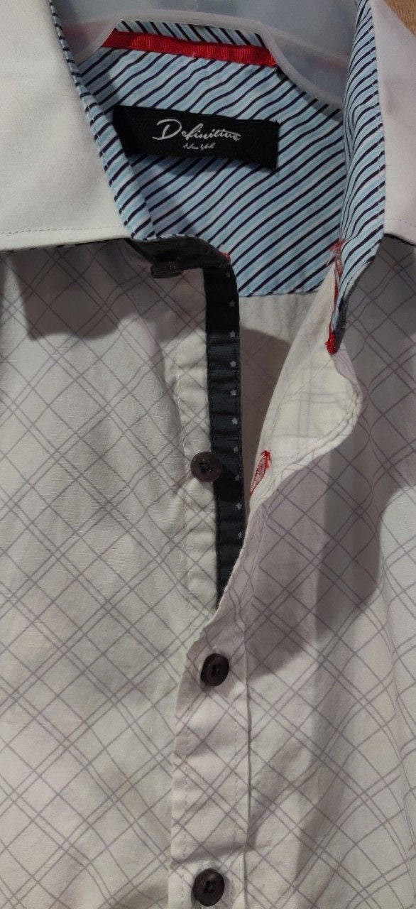 Patterned Collared Shirt von JKVintageClothing