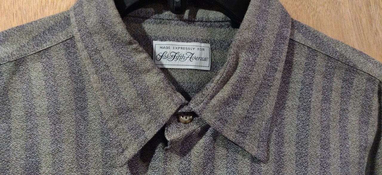 Saks 5Th Ave Shirt Saks 5Th Ave Shirt von JKVintageClothing
