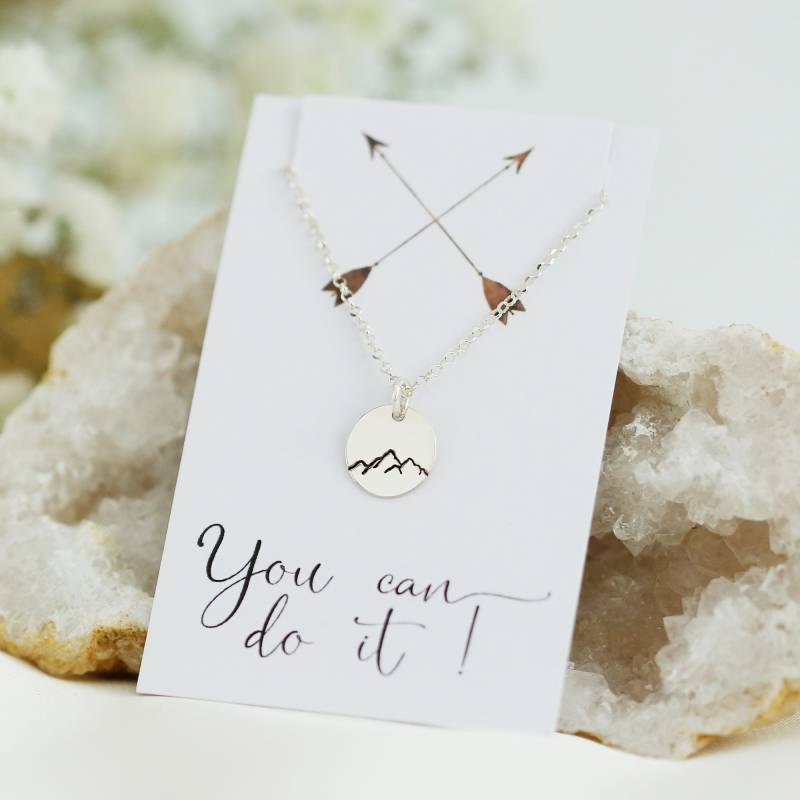 Bergkette, Sterling Silber, Abenteurer Schmuck Bergkette, Sterling Silber, Abenteurer Schmuck von JKWstudio