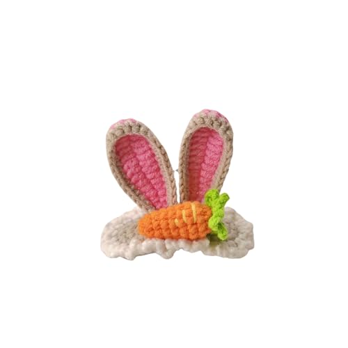 Hair Clips for Girls 4 Pcs Handgewebte Süße Und Süße Mädchen Haarclip Bang Clip Dreidimensionaler Kaninchenohren Bb Clip-P-5-6 Cm Hair Clips for Girls 4 Pcs Handgewebte Süße Und Süße Mädchen Haarclip Bang Clip Dreidimensionaler Kaninchenohren Bb Clip-P-5-6 Cm von JKXFYLP